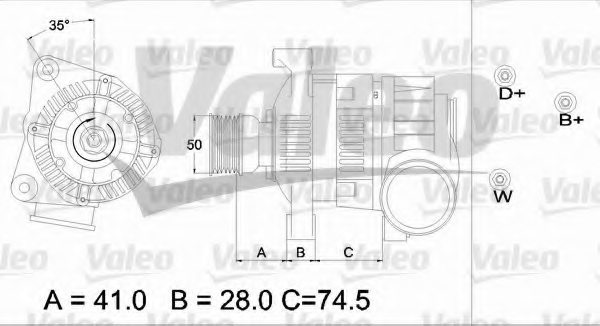 VALEO 436488 Alternator